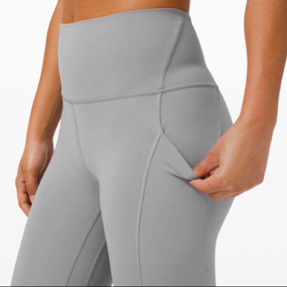 Lululemon Align Pockets 23” Rhino Grey 4 - Picture 5 of 9